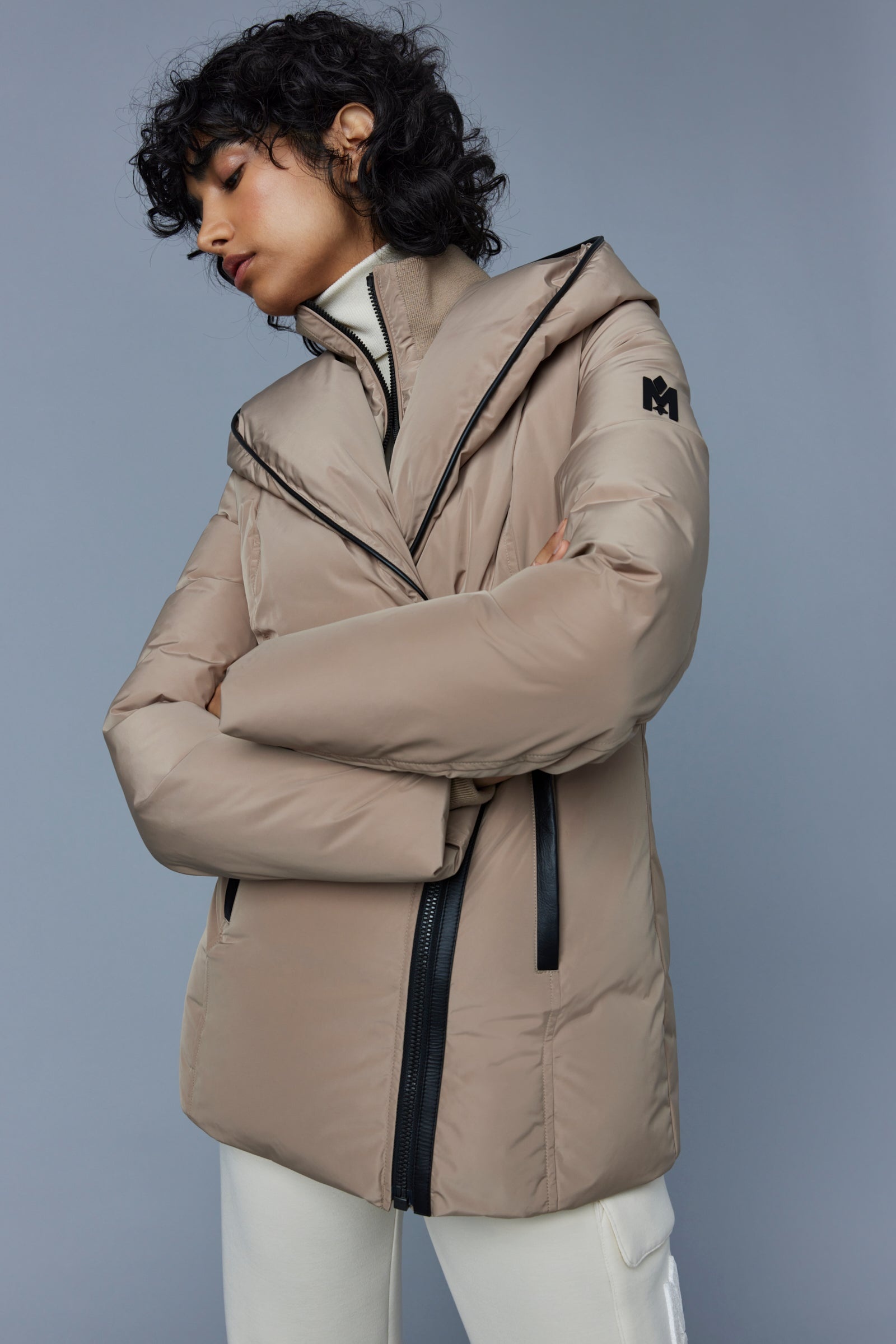 ADALI Down coat with Signature Mackage Collar - 5
