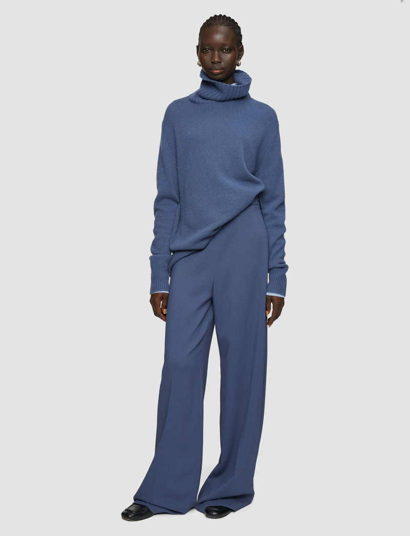 JOSEPH Alane Comfort Cady Trousers outlook