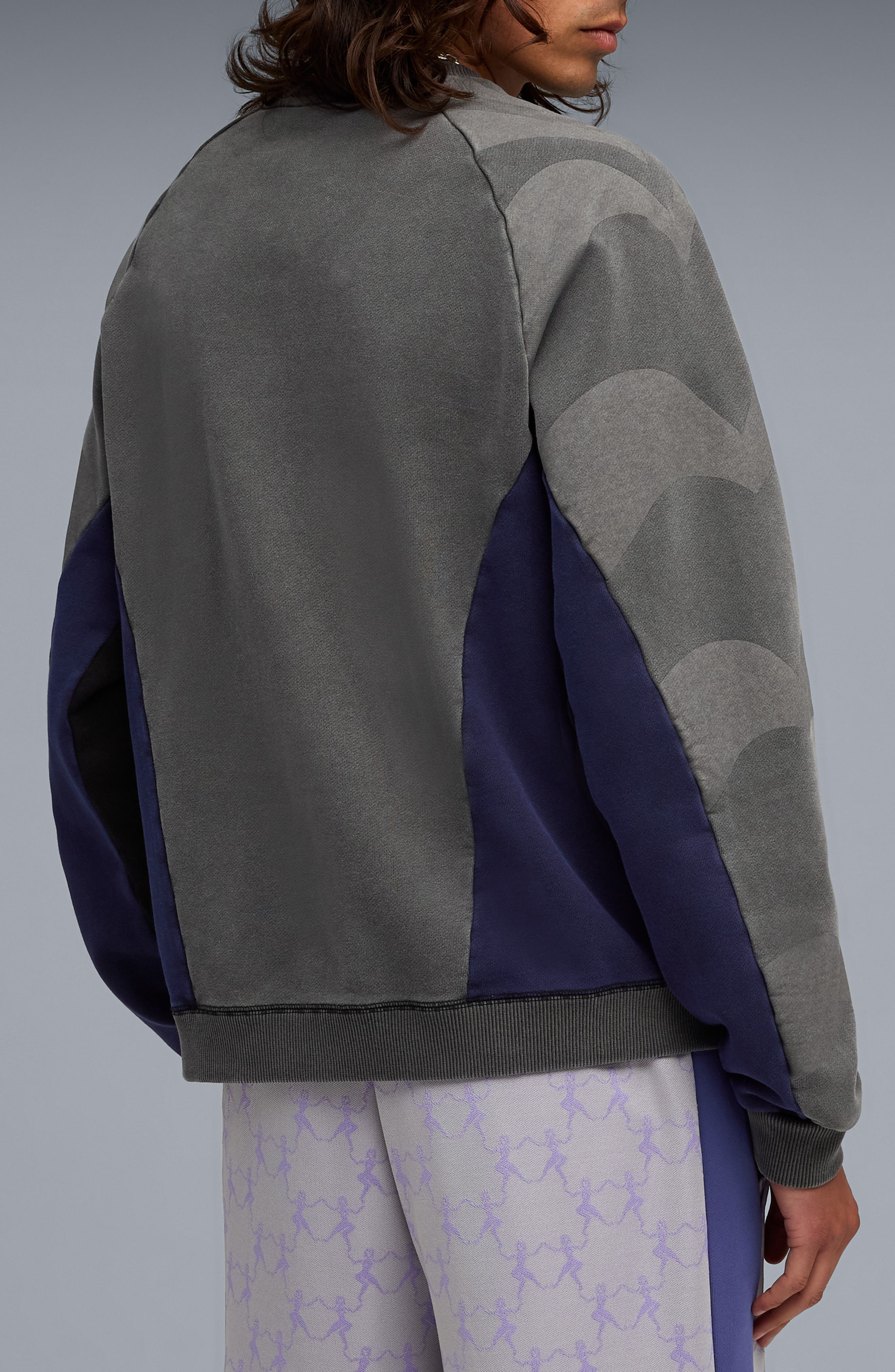 PUMA x KidSuper MCFC Embroidered Cotton Graphic Sweatshirt in Puma Black at Nordstrom - 2