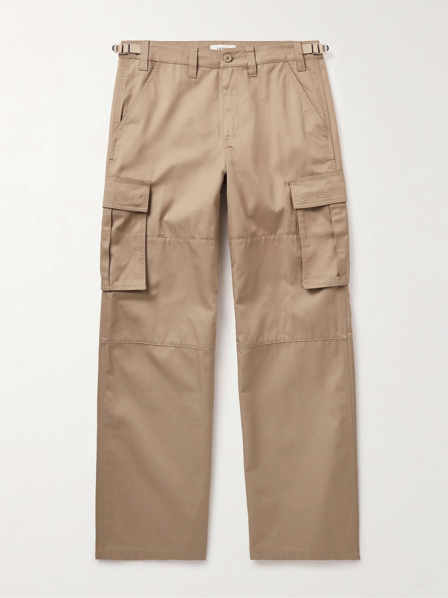 CELINE Straight-Leg Twill Cargo Trousers | mrporter | REVERSIBLE