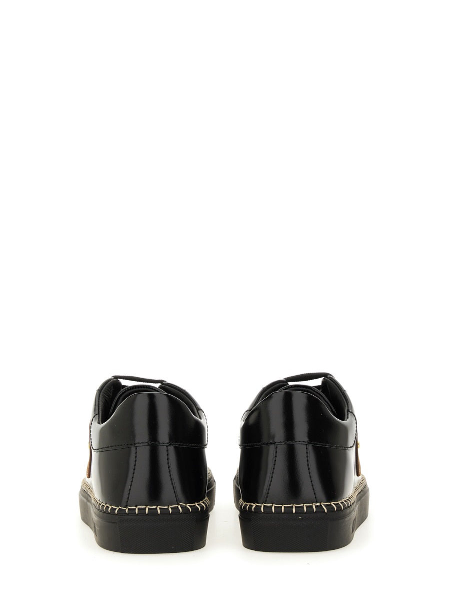 Moschino Men Leather Sneaker - 3