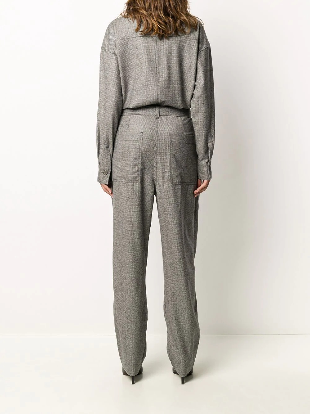 houndstooth boiler suit - 4