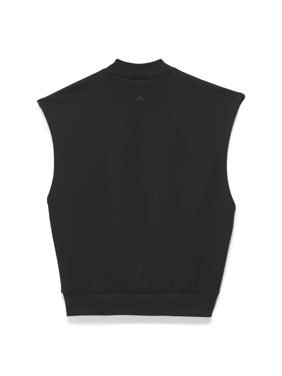 Unisex Basketball Sleeveless Sweatshirt - Black/Talc - 5