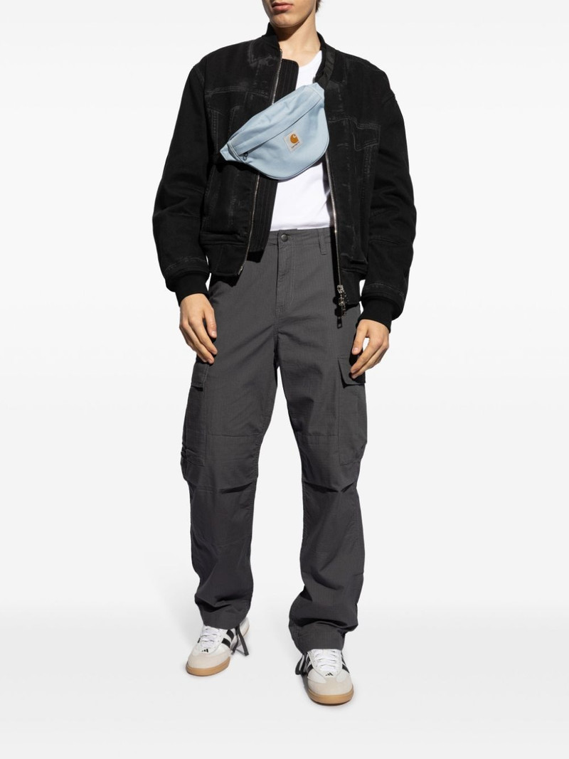 Carhartt logo-appliquÃ© cotton cargo pants outlook