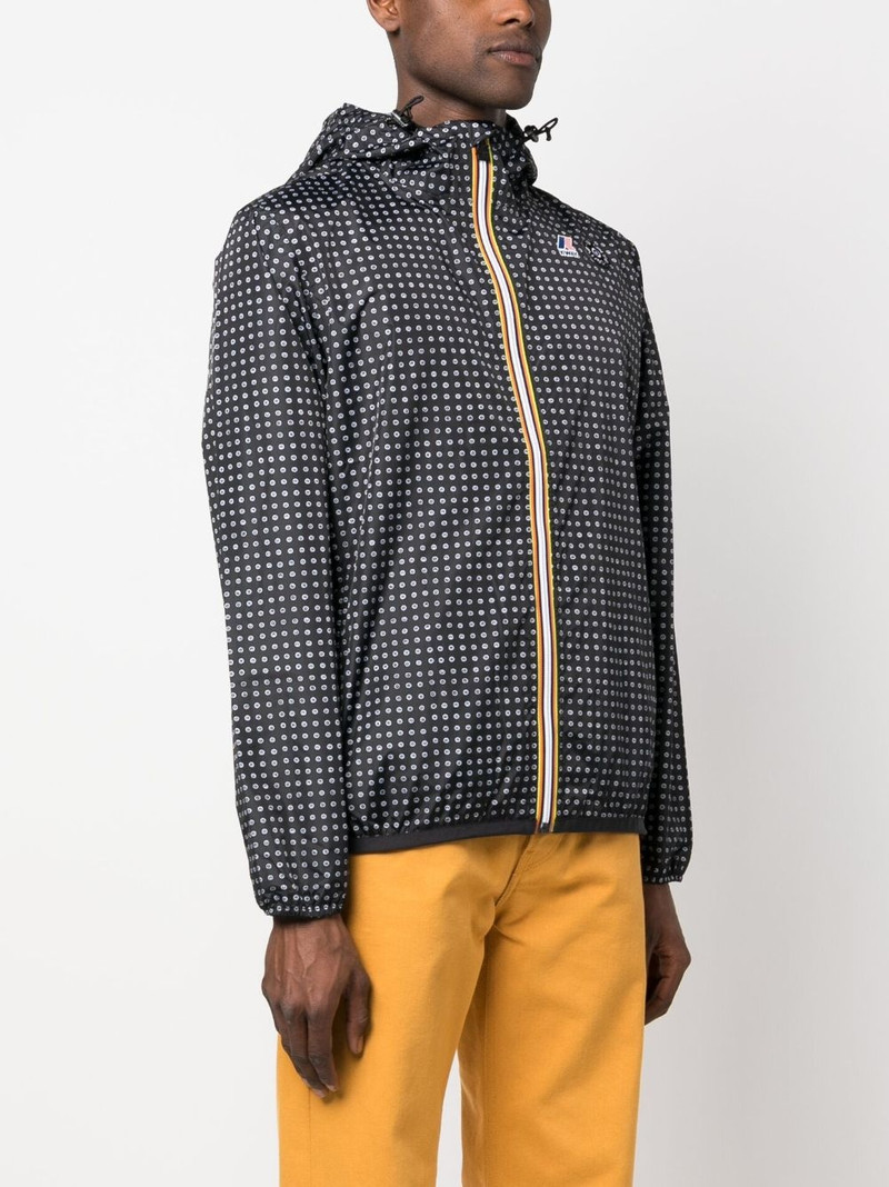 x 10 CORSO COMO polka-print zipped jacket 4