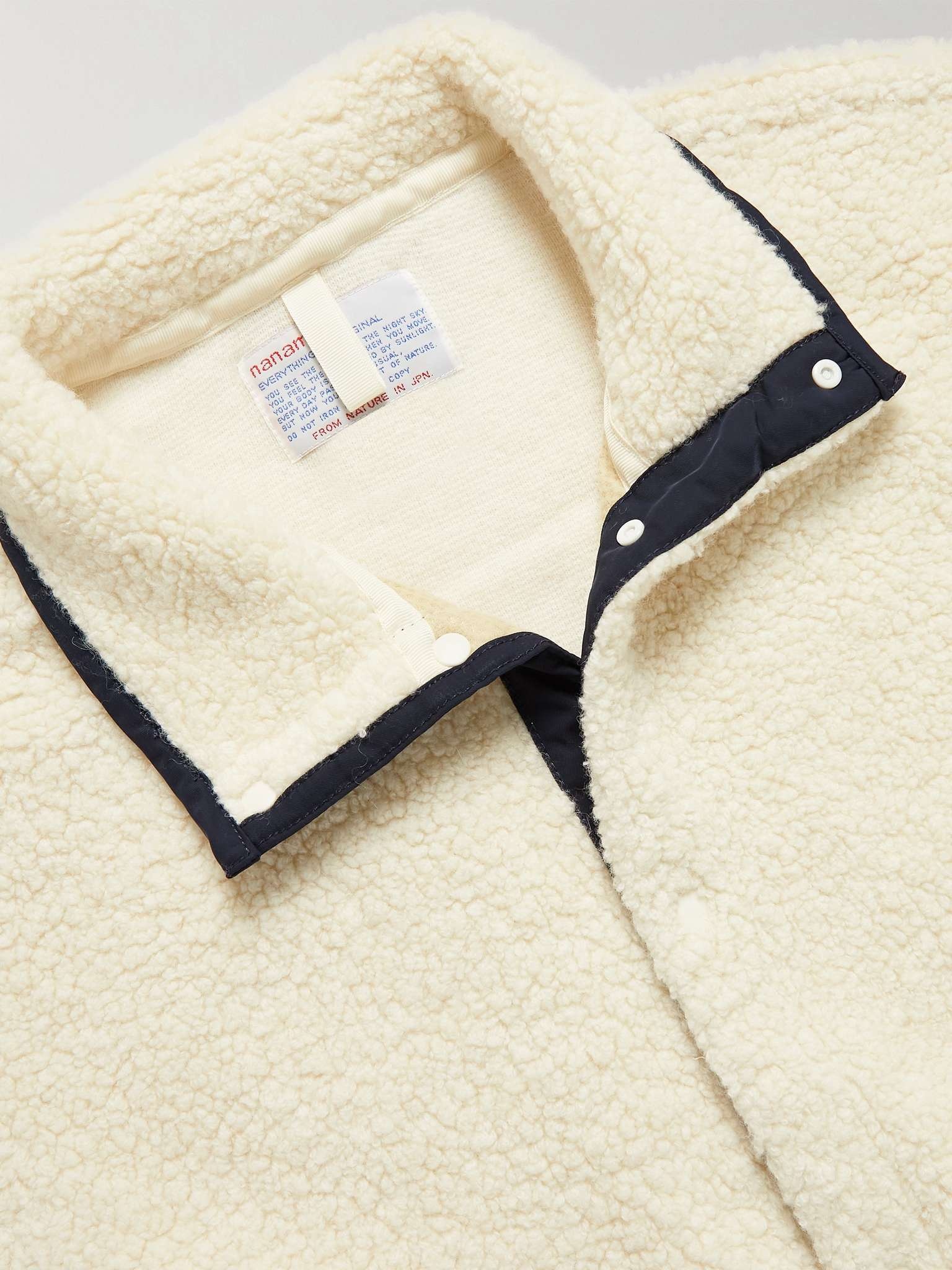 Wool-Blend Fleece Jacket - 5