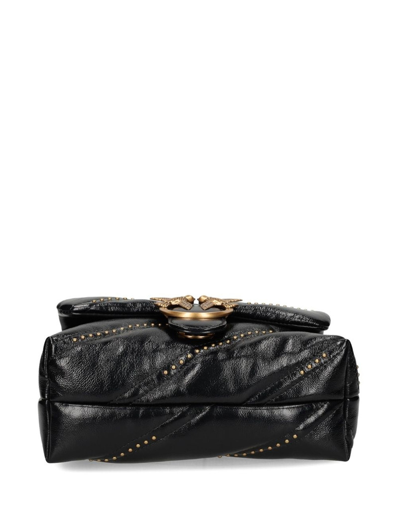 studded leather shoulder bag 4