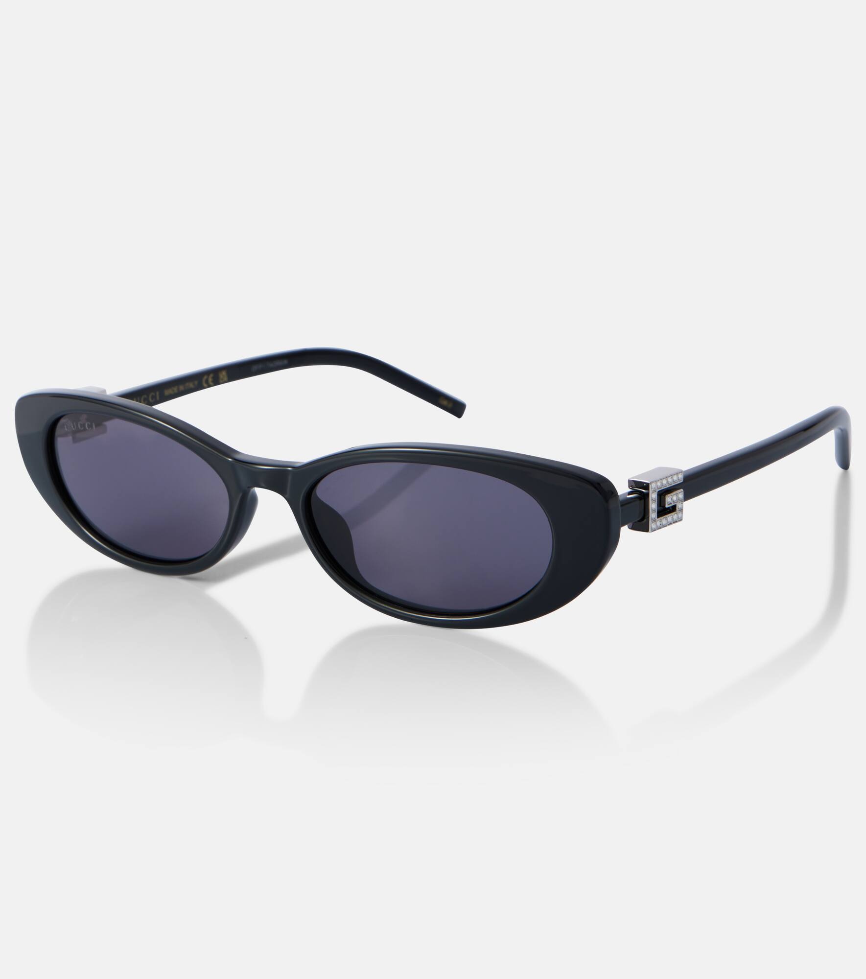 Embellished cat-eye sunglasses - 4