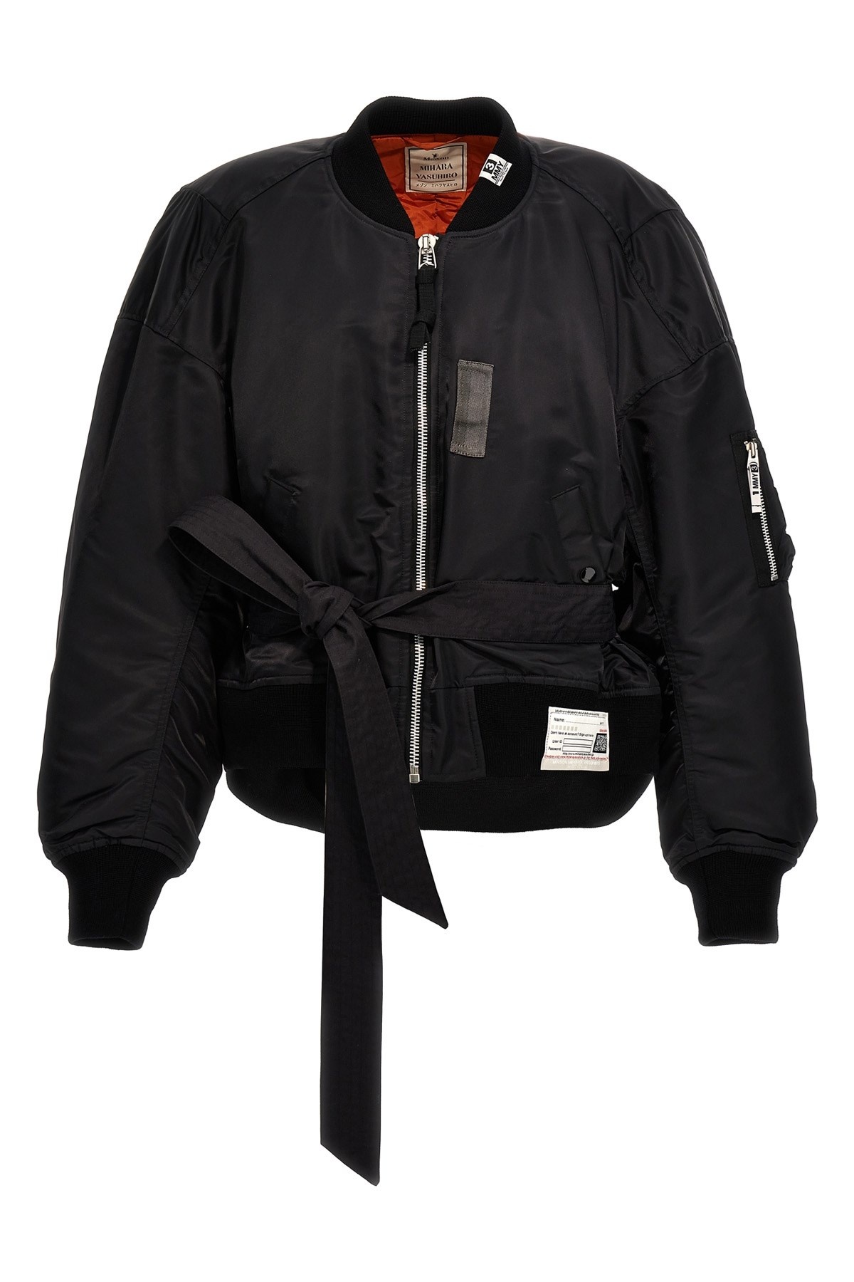 Nylon bomber jacket - 1