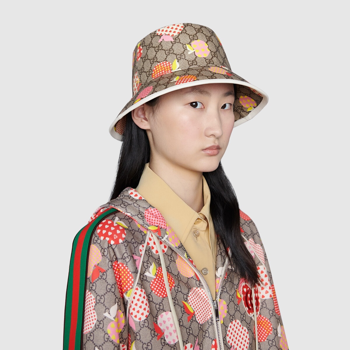 Gucci Les Pommes bucket hat - 4