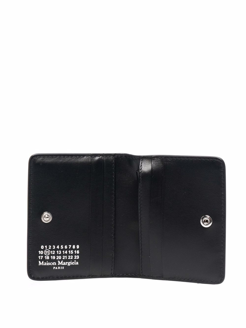 four-stitch compact wallet - 3