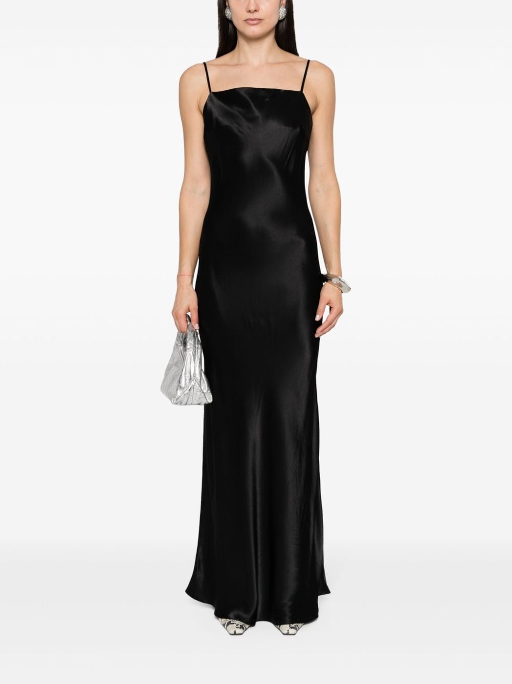 Chaplin satin maxi dress - 2
