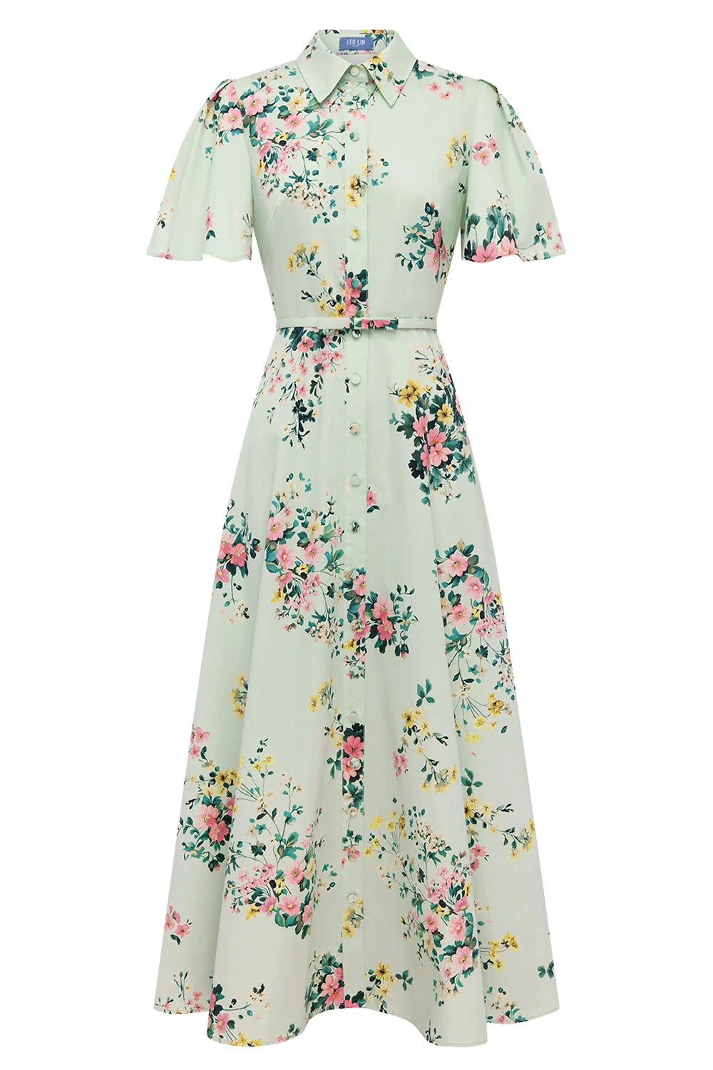 Bianca Short Sleeve Midi Dress - 1