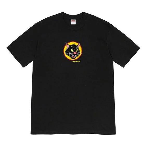 Supreme SS20 Black Cat Short Sleeve Unisex Black SUP-SS20-075 - 1