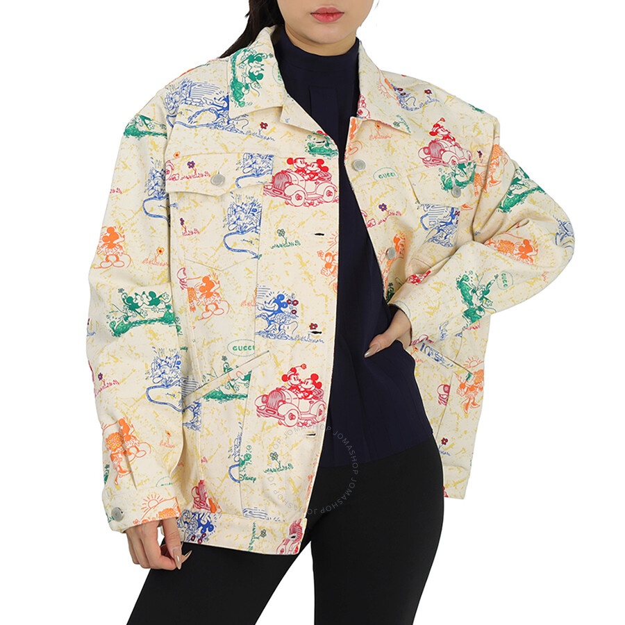 GUCCI Gucci X Disney Mickey And Minnie Jacket jomashop REVERSIBLE