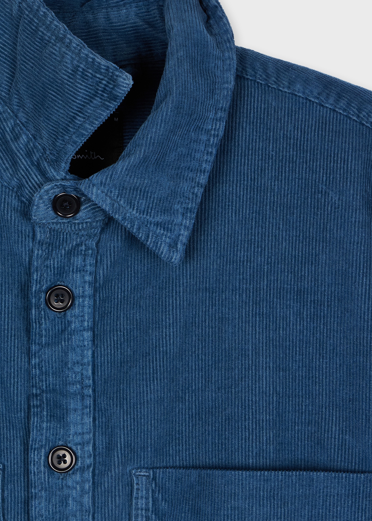 Mid-Blue Organic-Cotton Corduroy Overshirt - 2