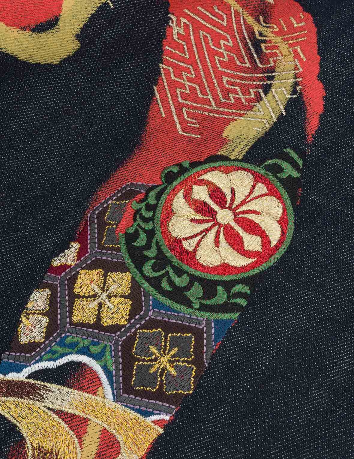 Hakutaku Daicock Embroidery Carrot Fit Jeans #2017 - 8