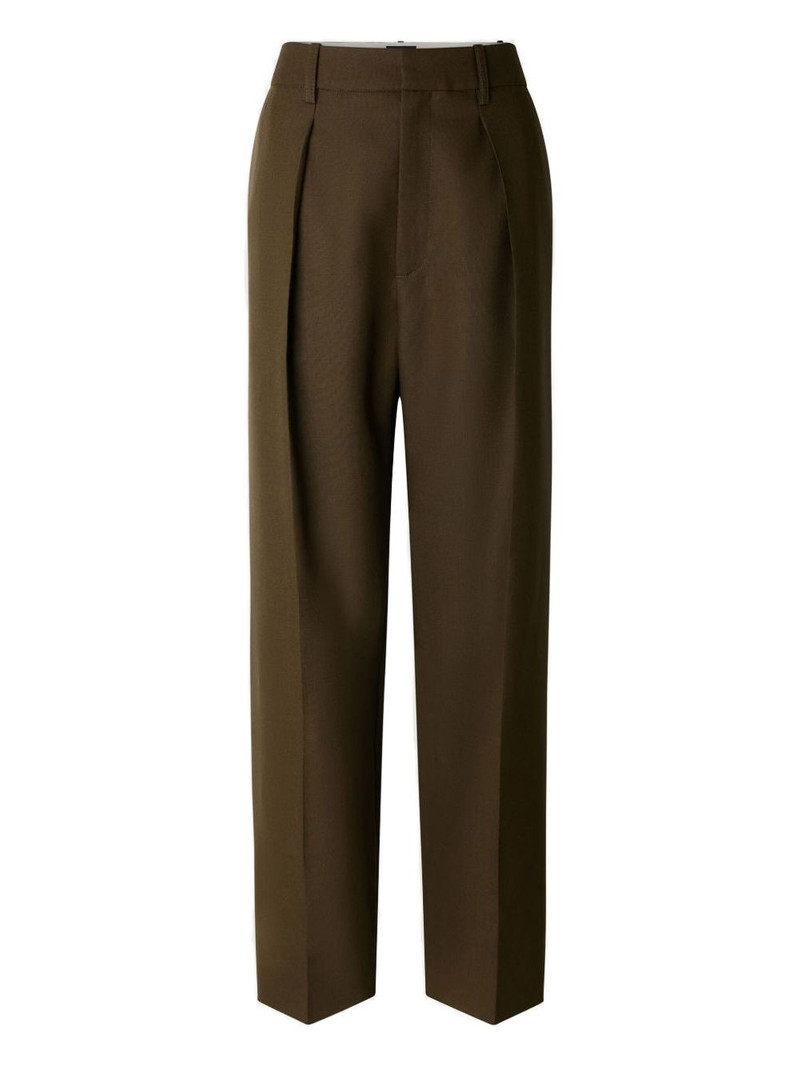 Ferrel pleated high-waisted trousers 1