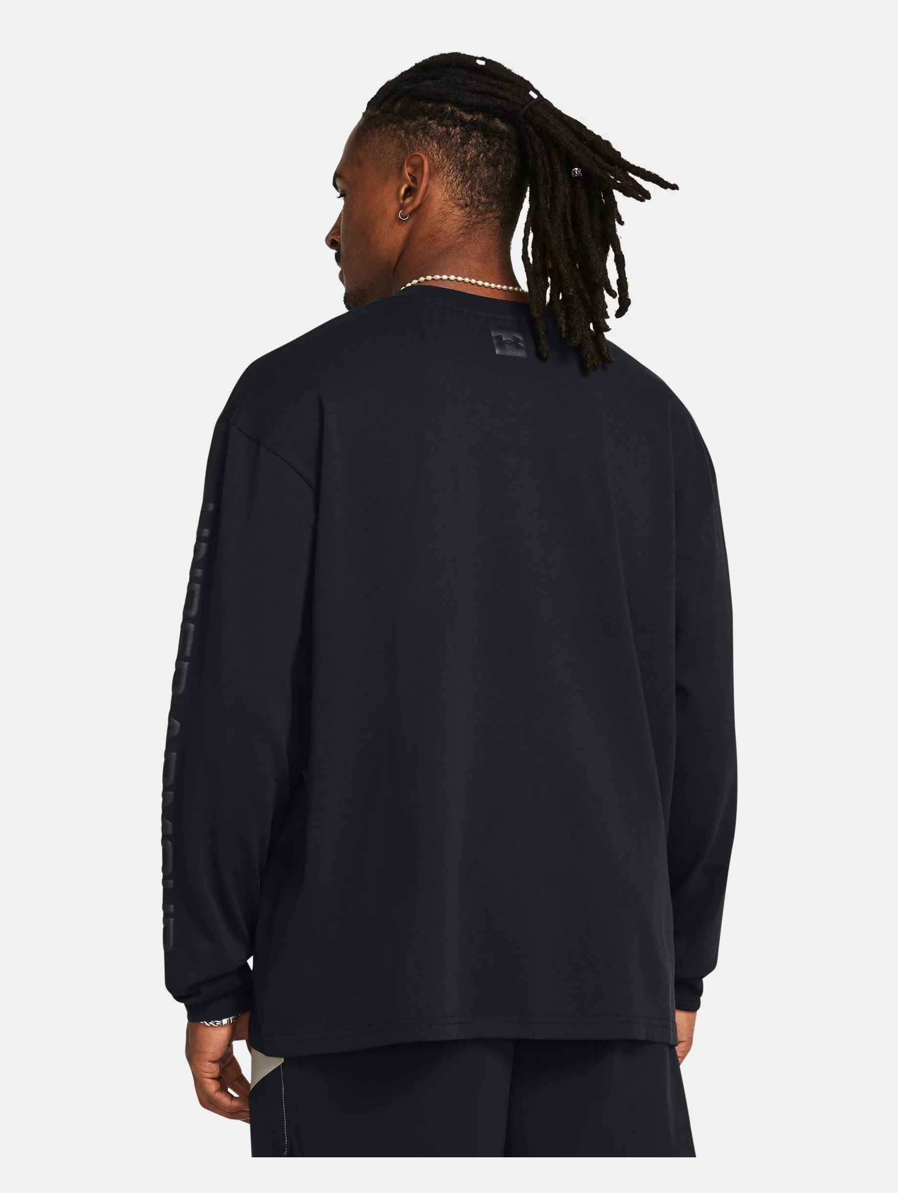 Men's UA Heavyweight Tonal Wordmark Long Sleeve - 4