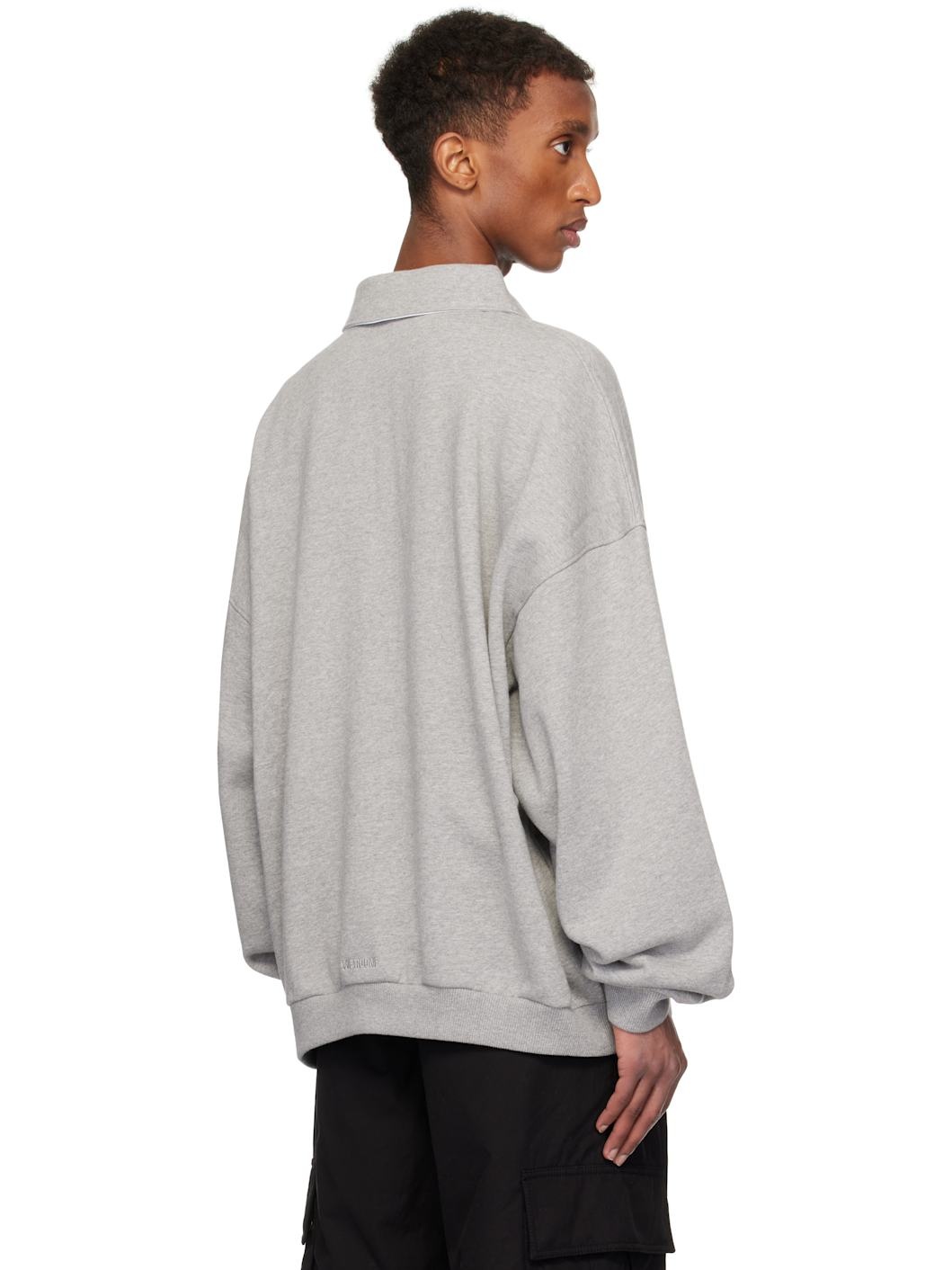 Gray Pearl Logo Polo - 3