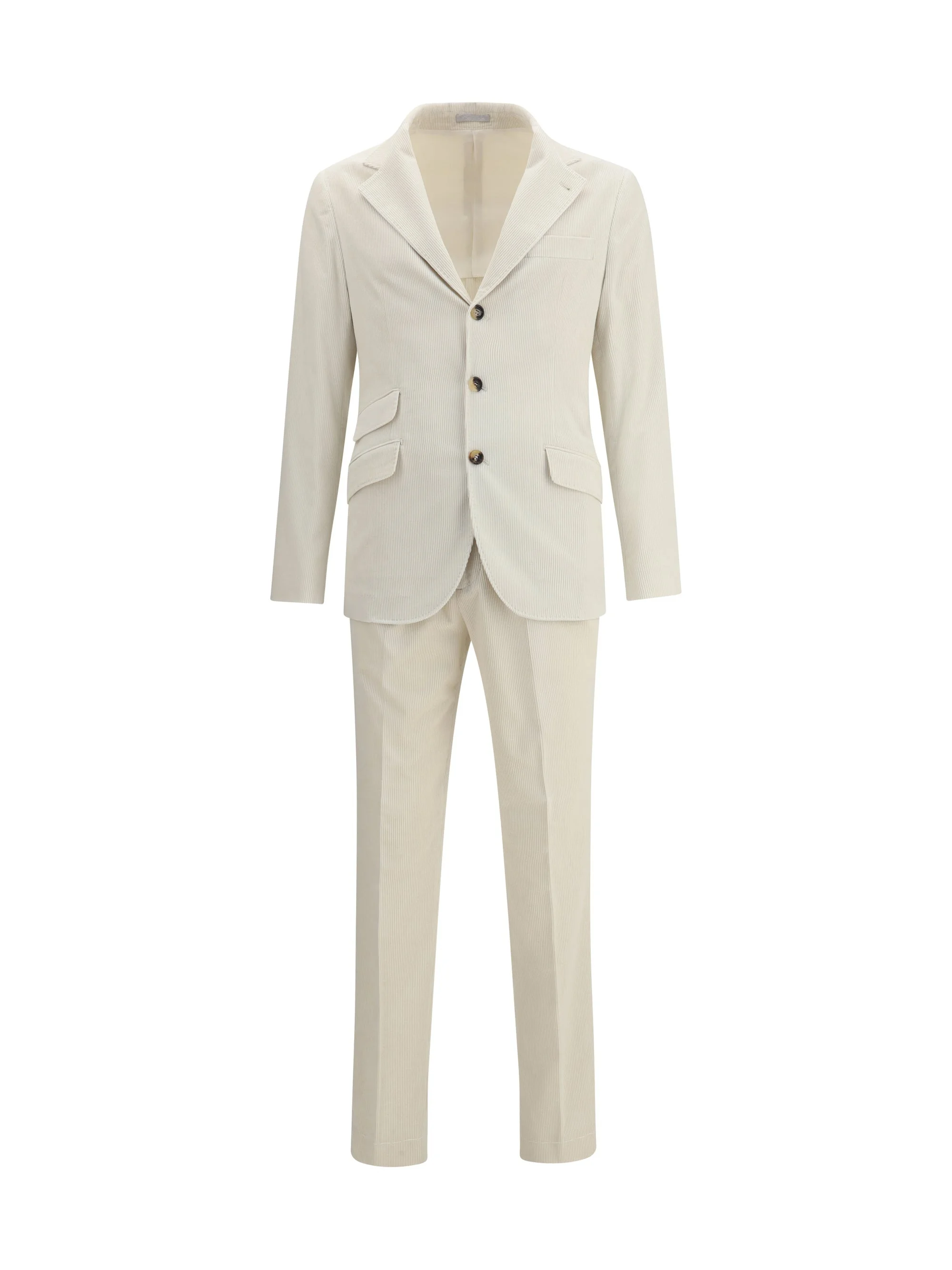 Brunello Cucinelli Men Velvet Suit - 1