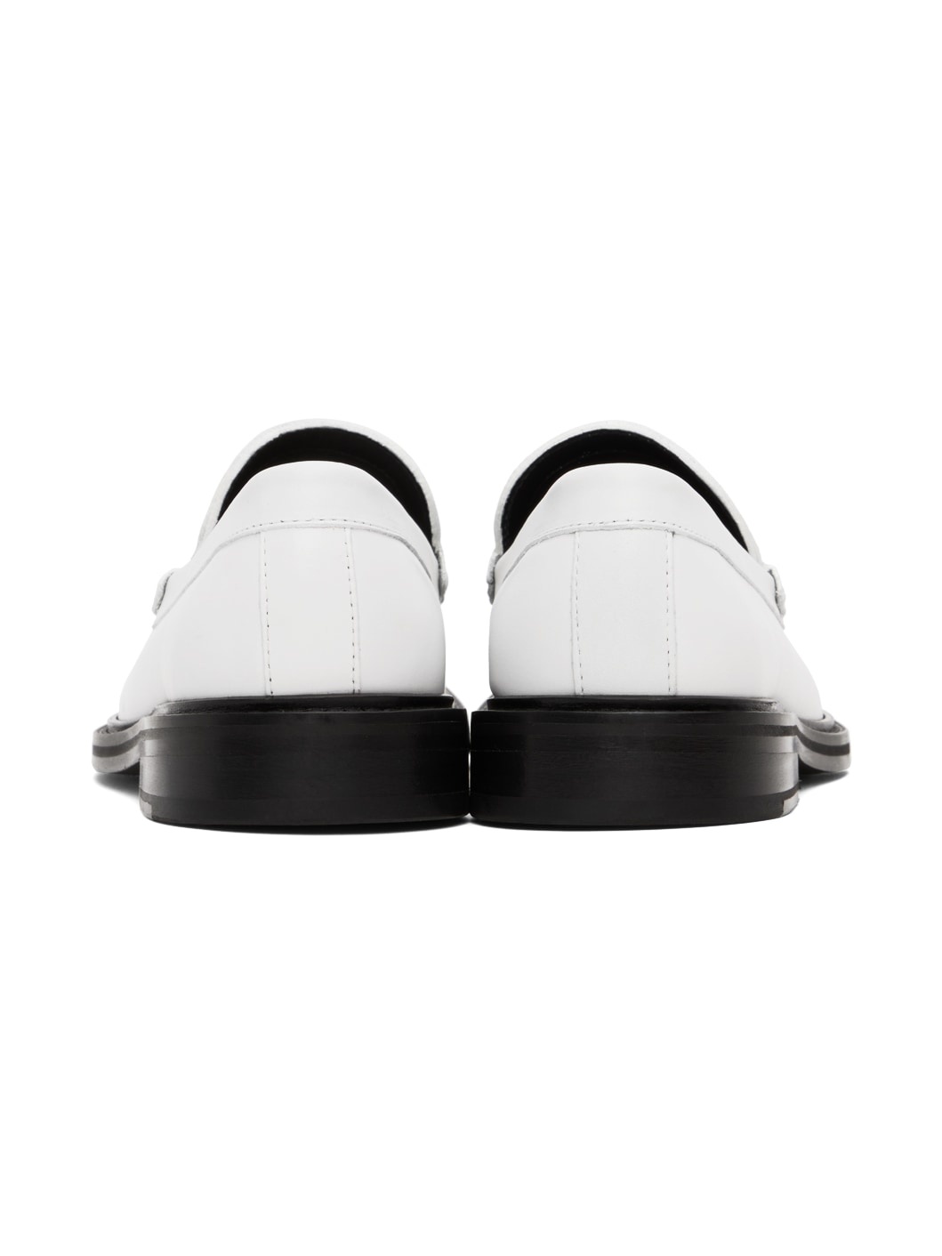 White College Loafers - 2