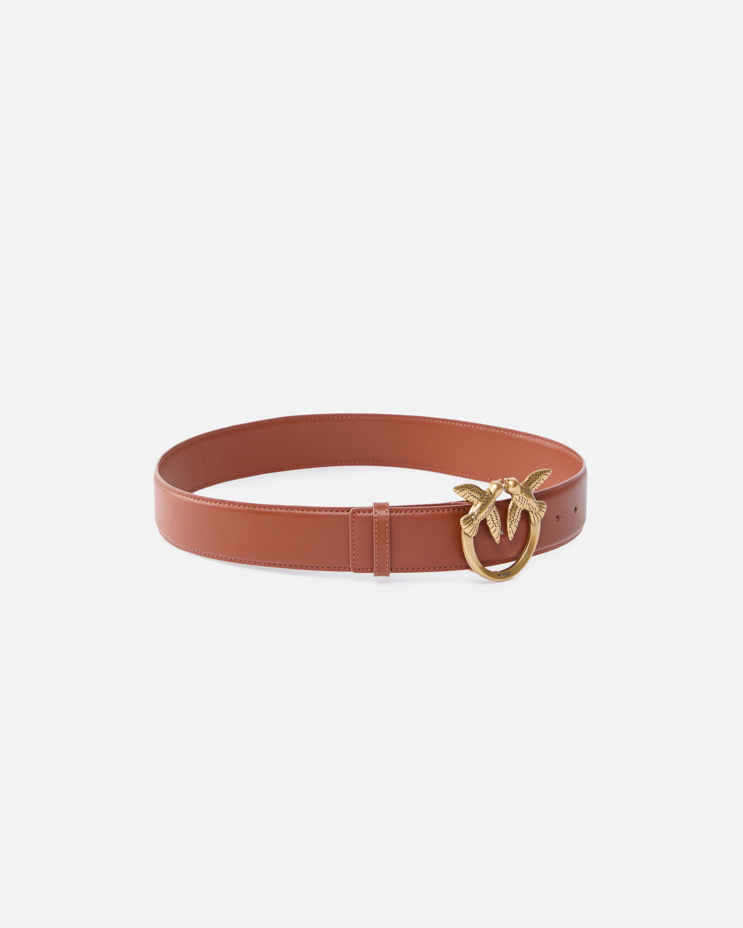 LOVE BIRDS HIGH LEATHER BELT 4CM - 2