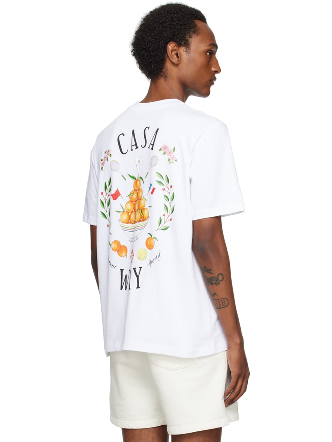 White 'Casa Way' T-Shirt - 3