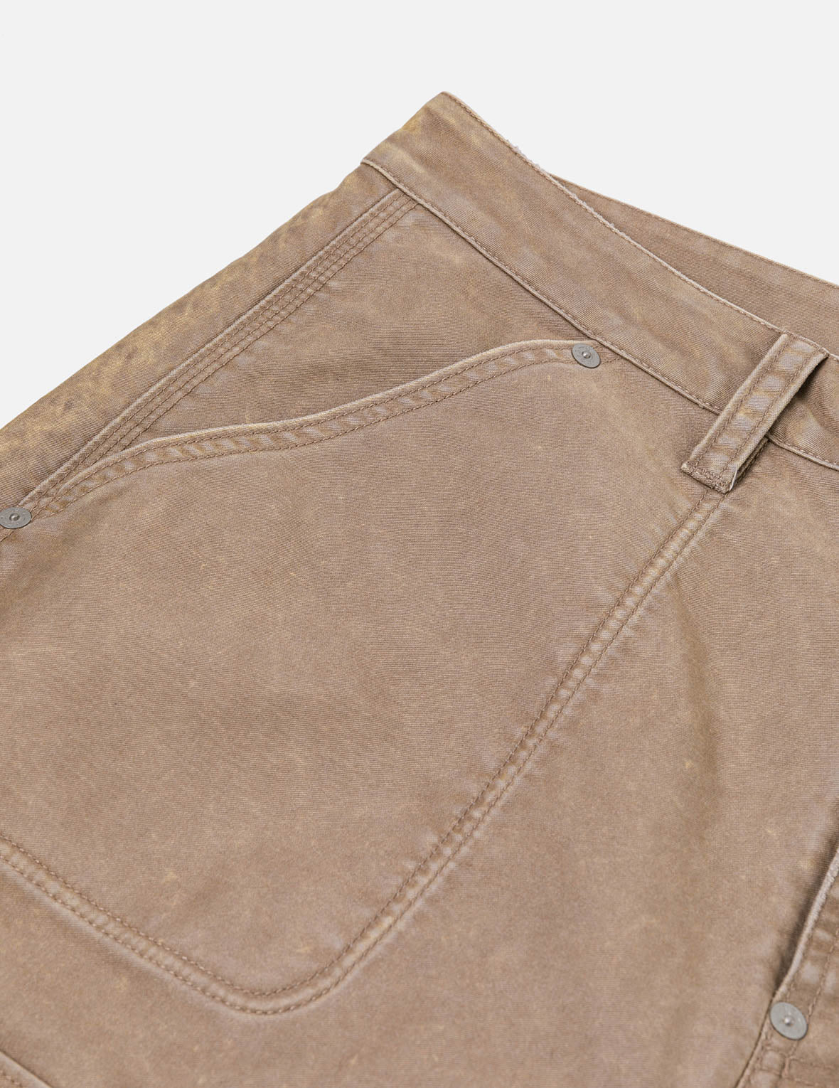 Seagull Print and Multi-Pocket Regular Fit Cargo Pants - 10