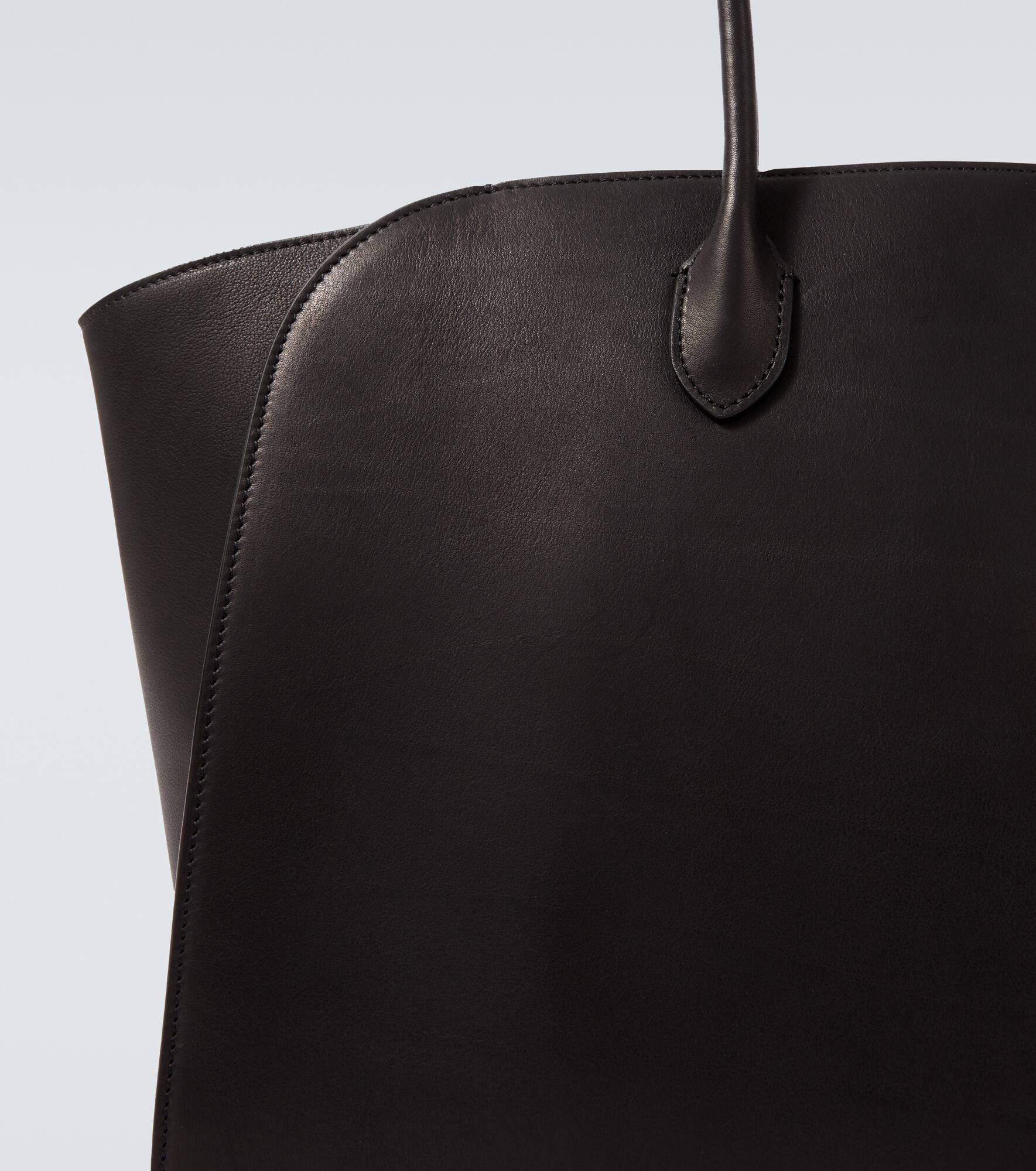 Marlo leather tote bag - 6