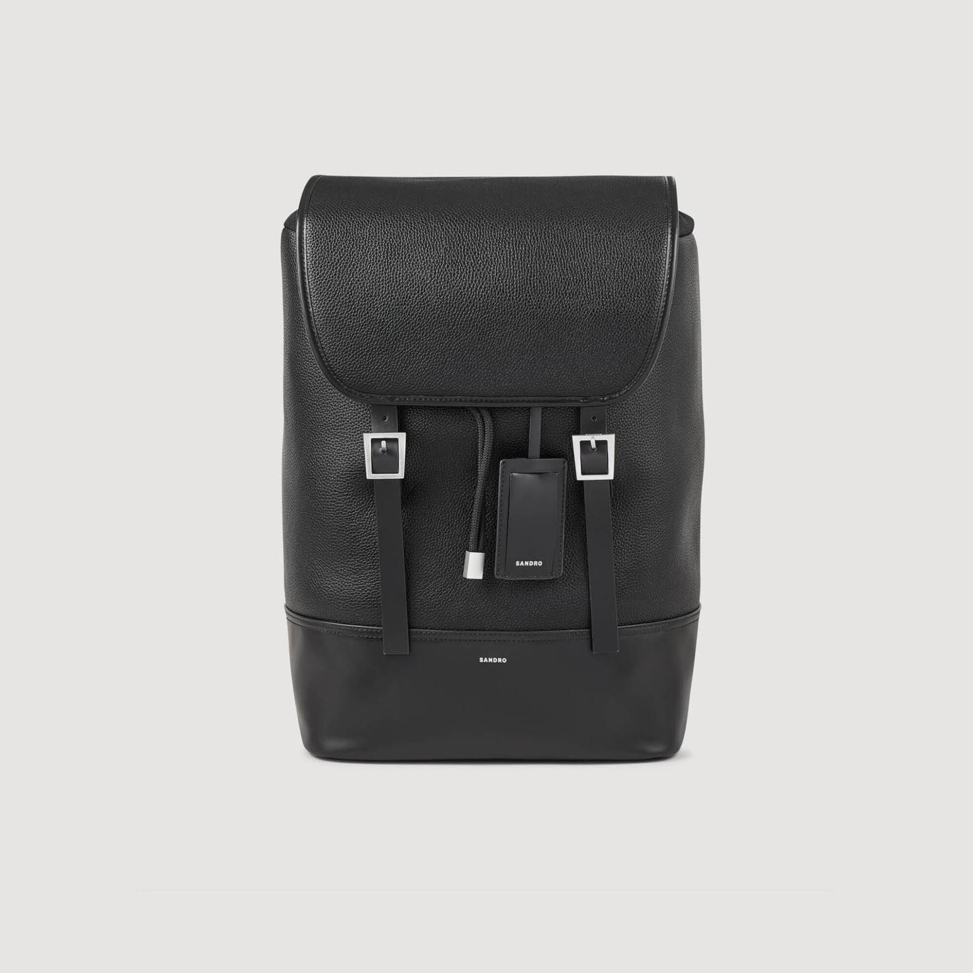 CANVAS AND LEATHER BACKPACK - 7