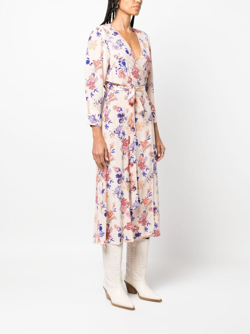 Belle De Jour floral-print wrap dress 3