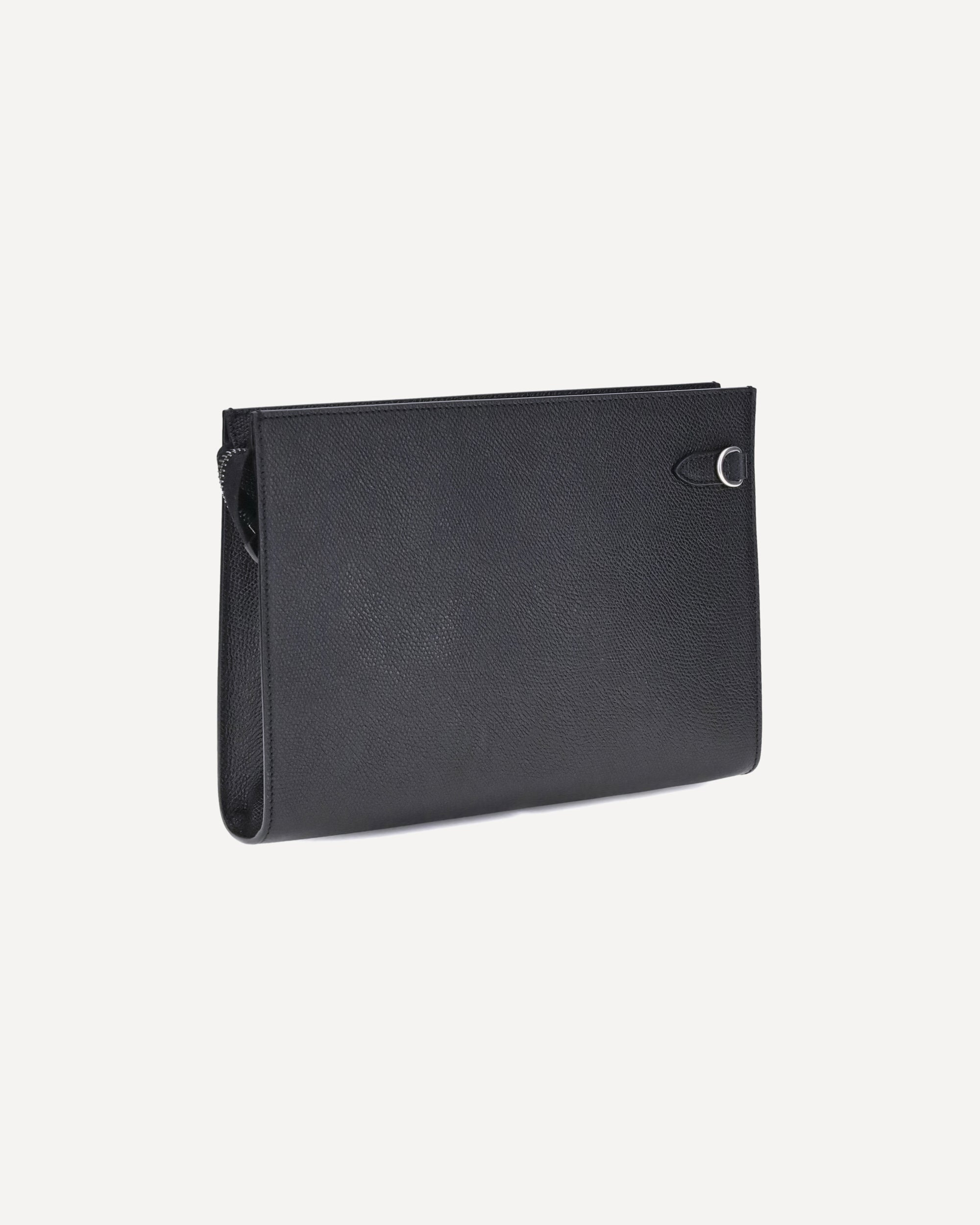 Grained leather Pouch - 3