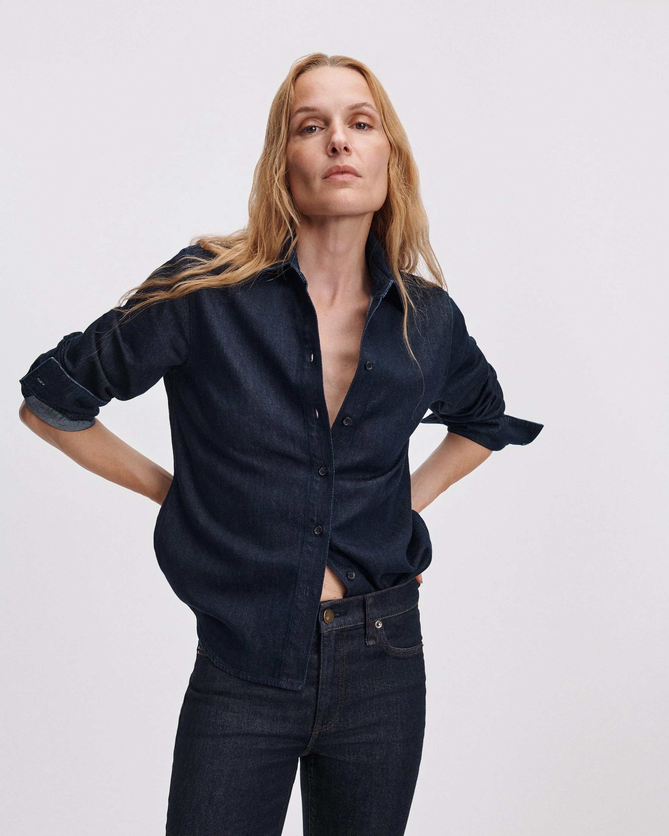 Dayton Featherweight Denim Shirt - 1