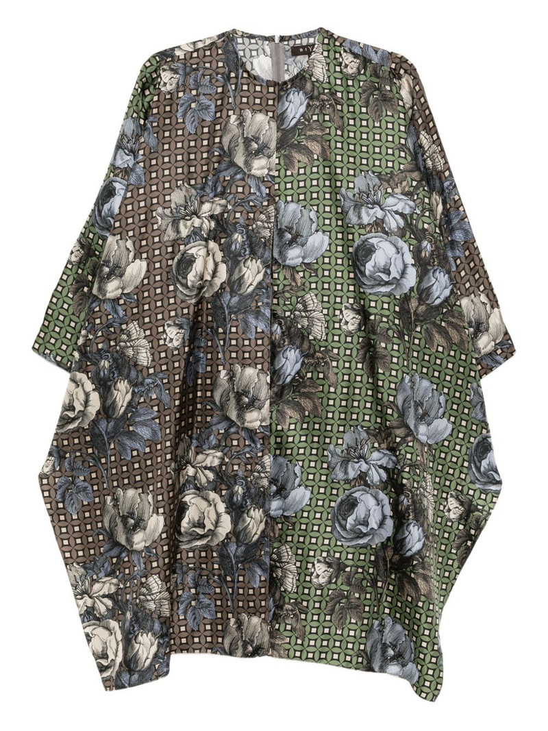 all-over floral print blouse 1