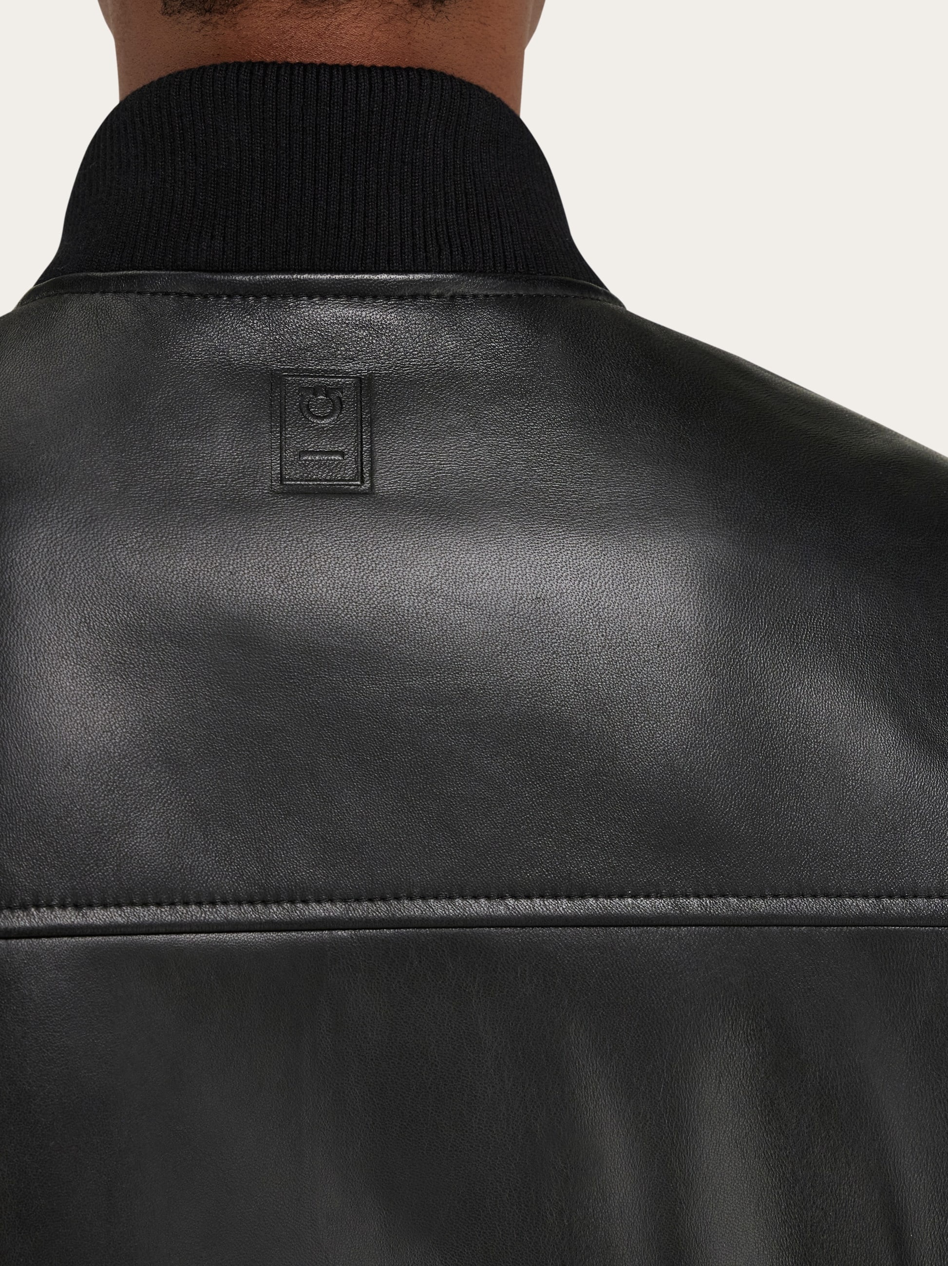 Bomber jacket in nappa leather - 6
