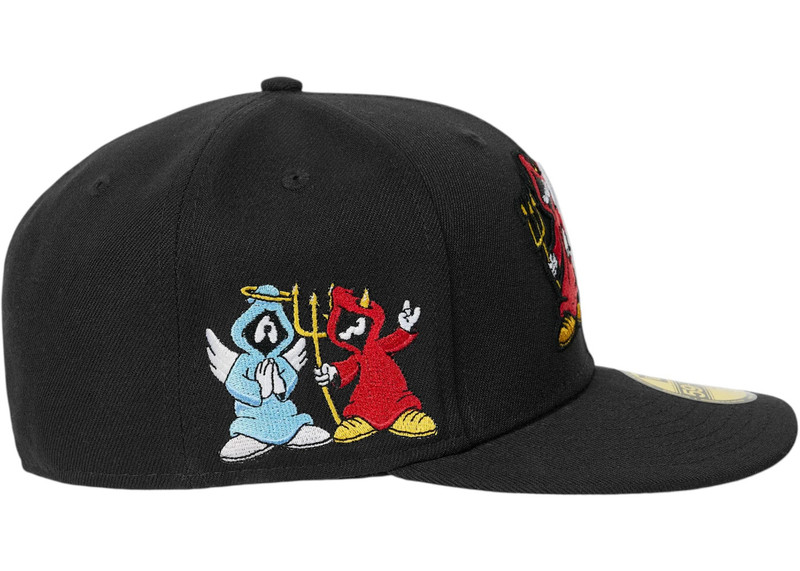 PALACE Palace Right And Wrong P New Era 59Fifty Black outlook