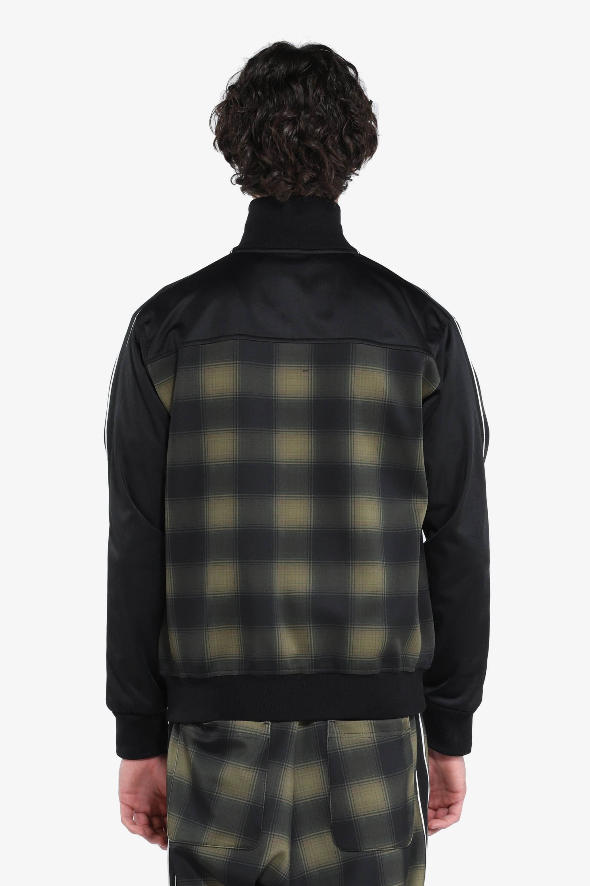 CHECKED TRACK JACKET - 2