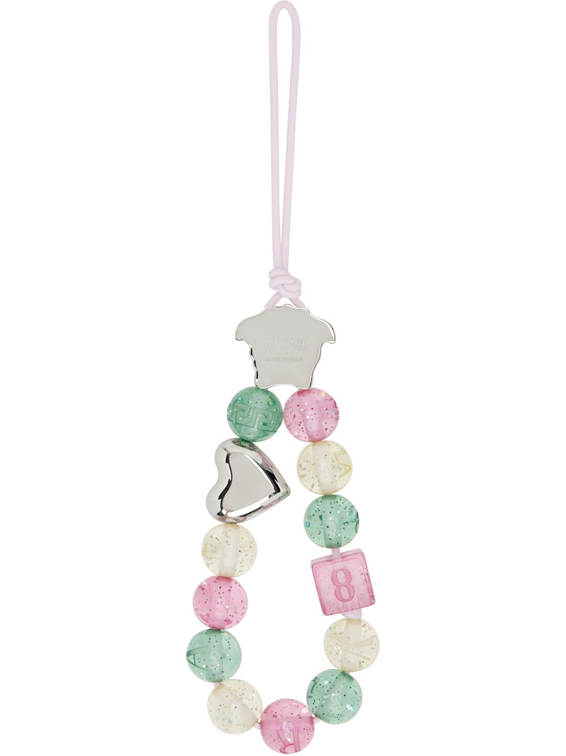 VERSACE Multicolor Charm Keychain outlook