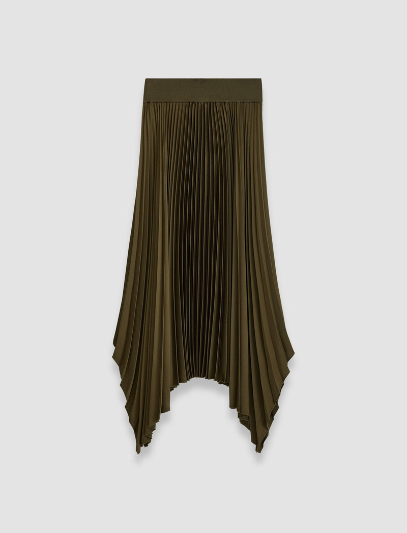 Knit Weave Plissé Ade Skirt 1