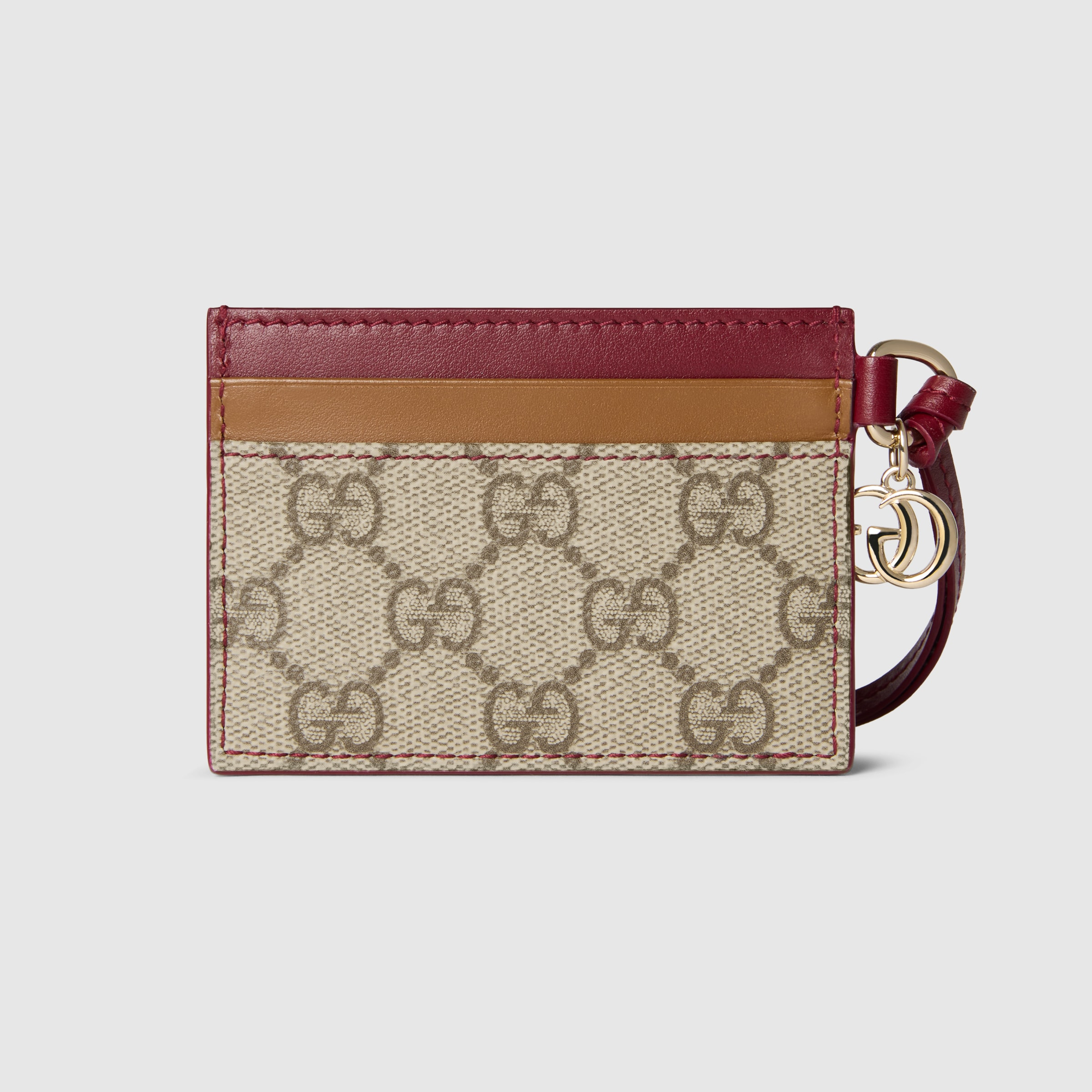 Card case with Double G and dog - 4