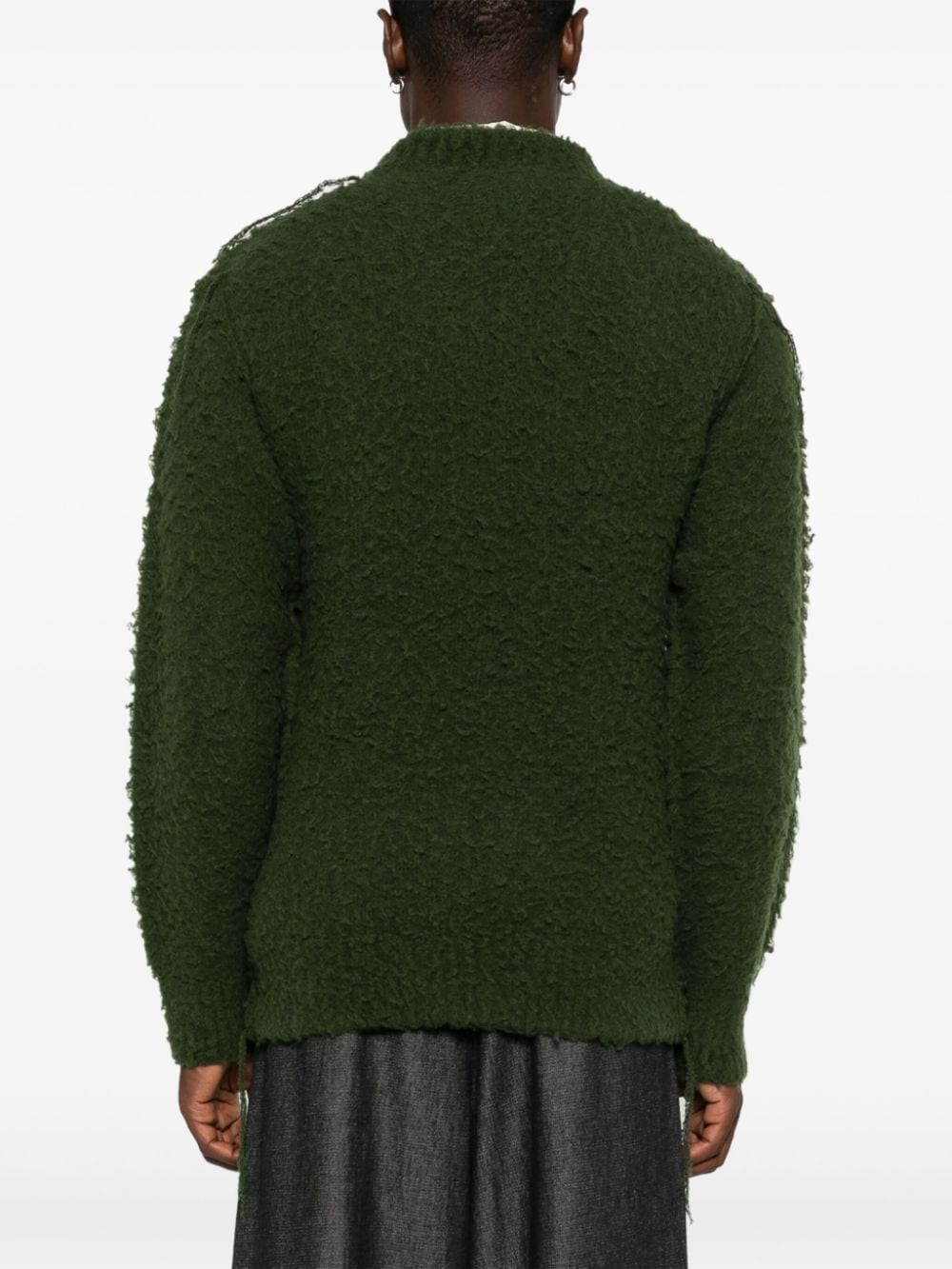 pilled sweater - 4