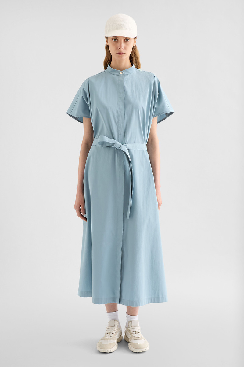 Jil Sander Cotton Poplin Belted Dress outlook