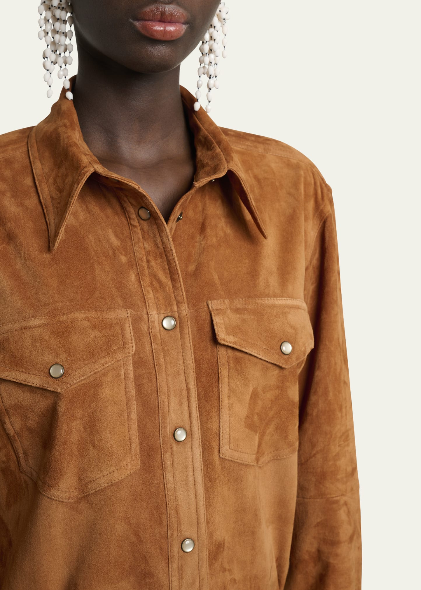 Delcia Suede Jacket - 5
