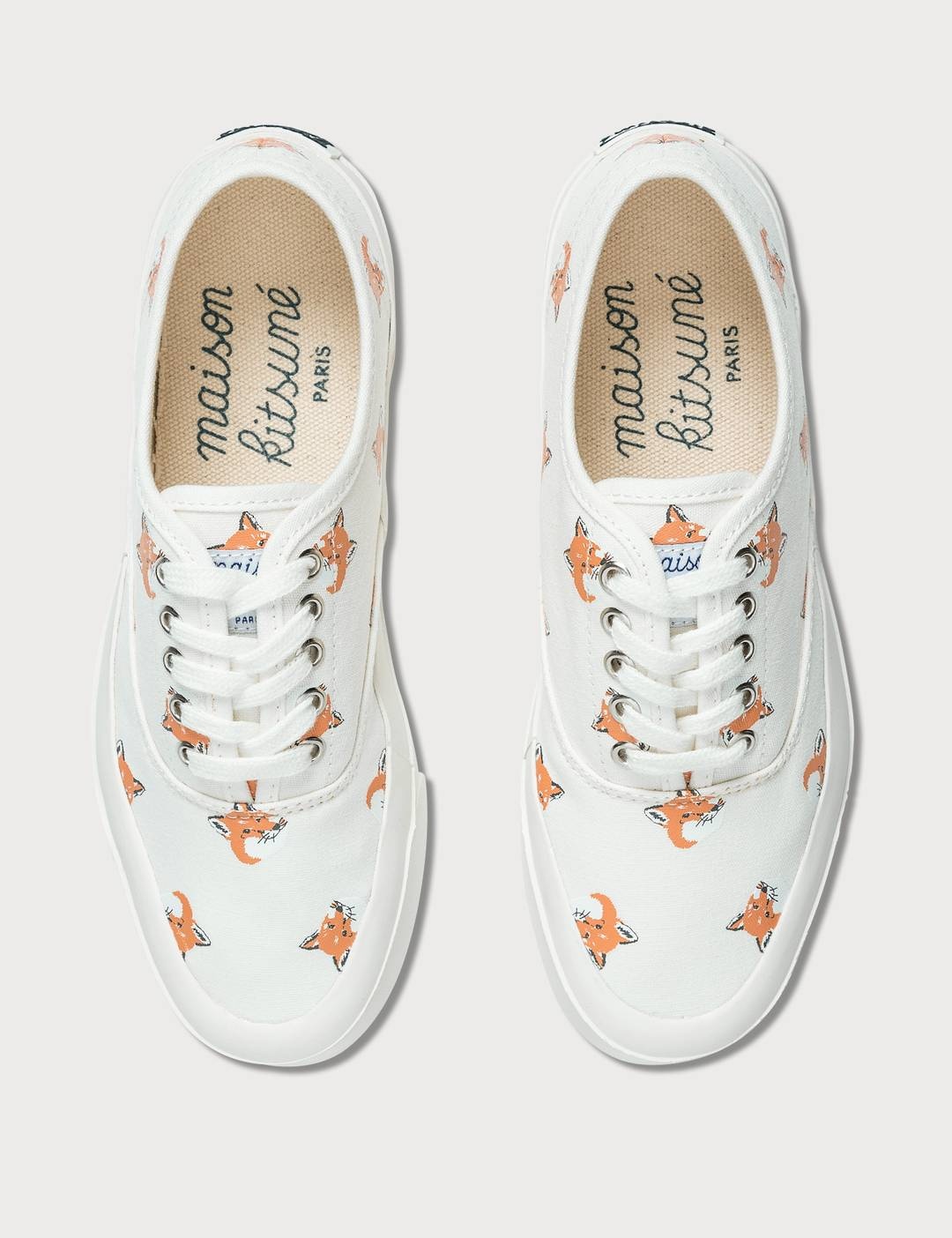 All Over Fox Head Laced Sneaker - 4