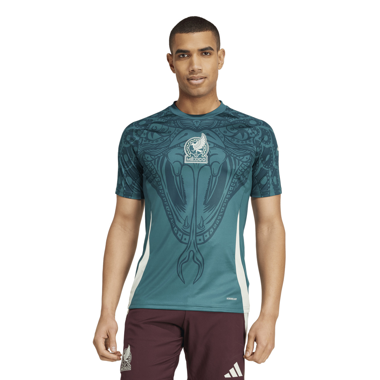 adidas Mens adidas Mexico Training Jersey - 1