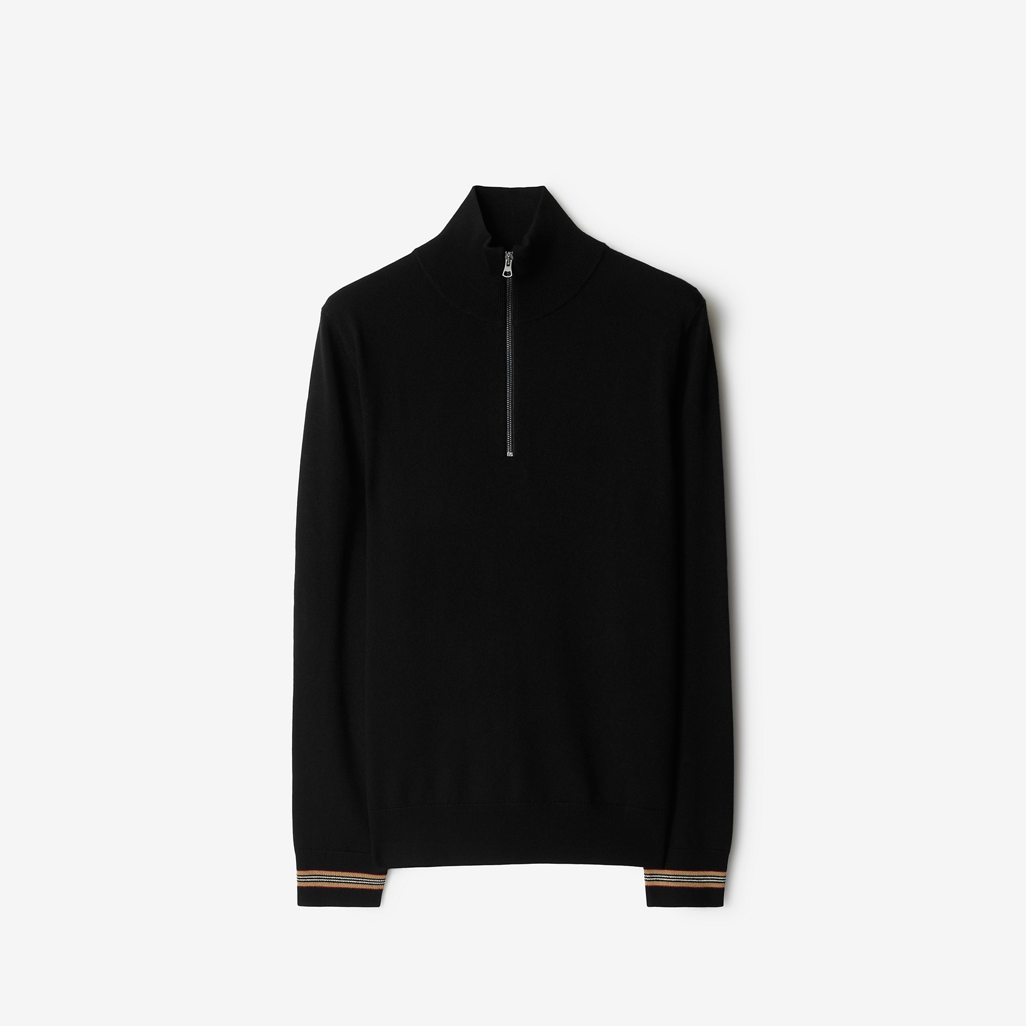 Wool Half-zip Sweater - 1