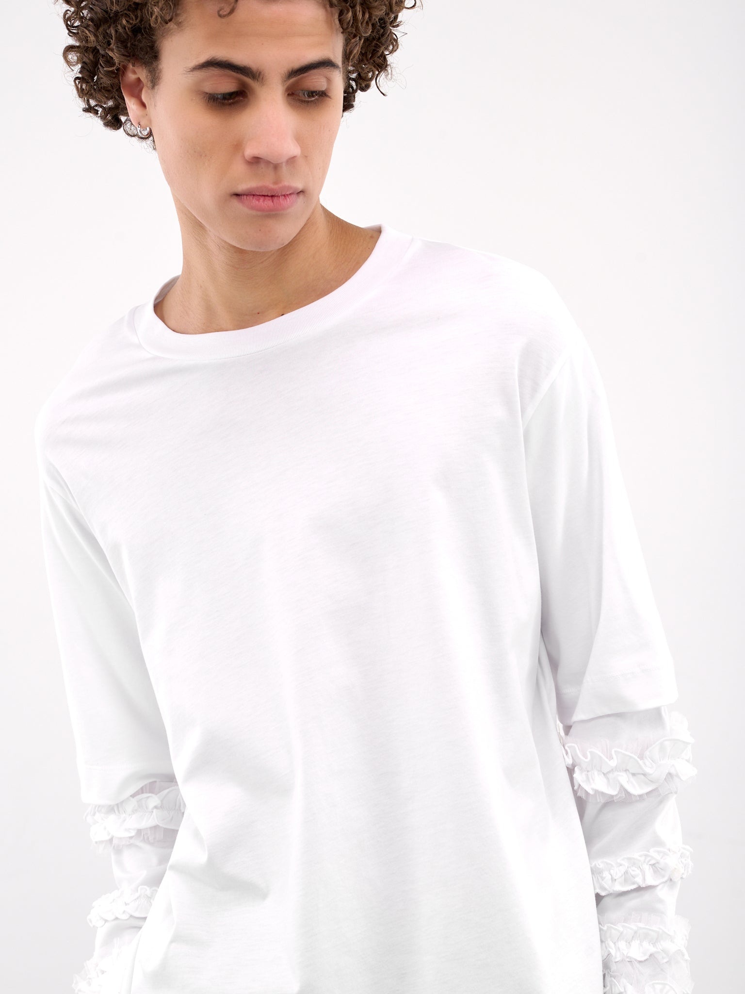 Layered Ruffle Frill Long Sleeve - 4