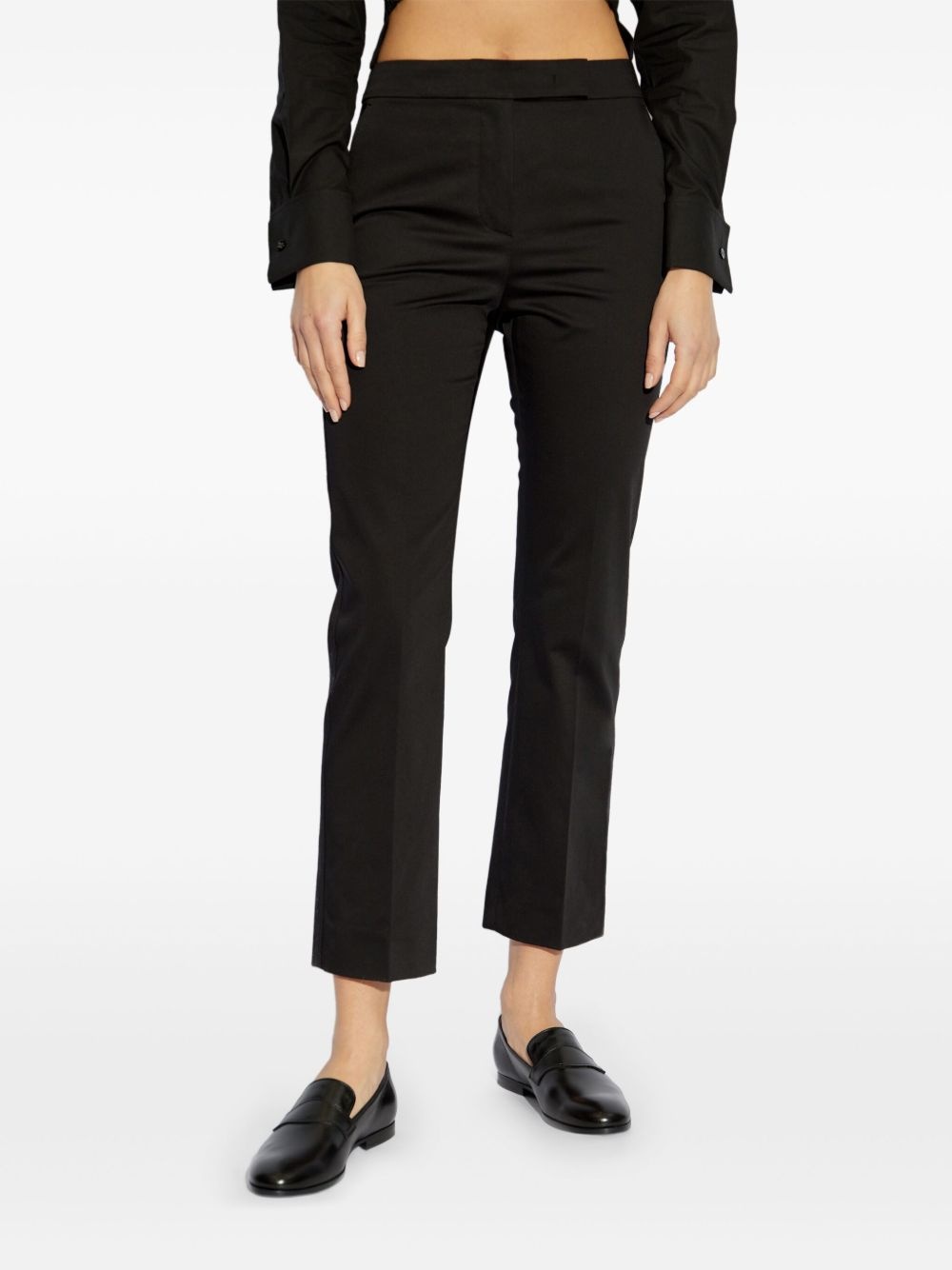 cotton tapered trousers - 3