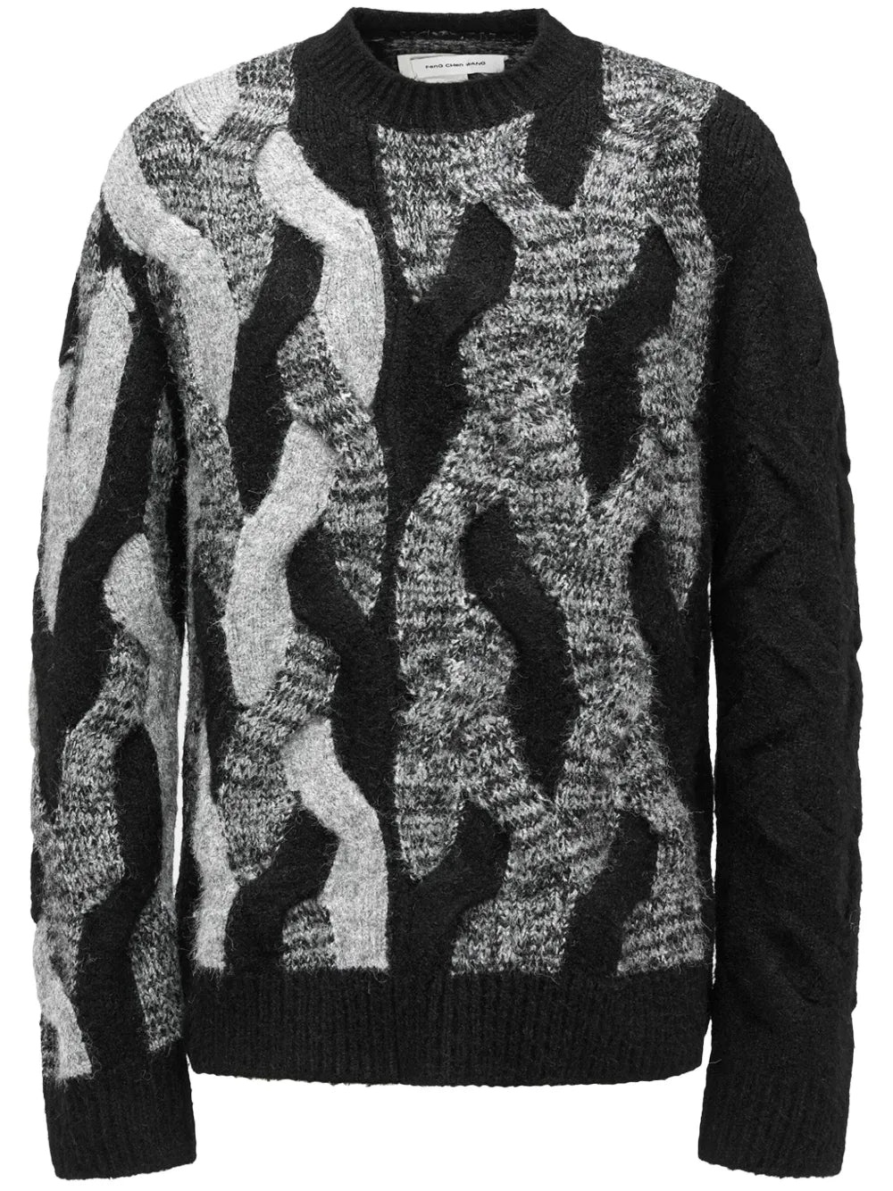 CABLE-KNIT SWEATER - 1